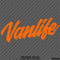 Vanlife Classic Vanning Vinyl Decal