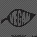 Vegan Leaf Vinyl Decal