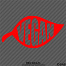 Vegan Leaf Vinyl Decal
