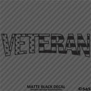 Veteran Flag Military Vinyl Decal