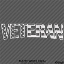 Veteran Flag Military Vinyl Decal