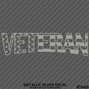Veteran Flag Military Vinyl Decal