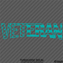 Veteran Flag Military Vinyl Decal