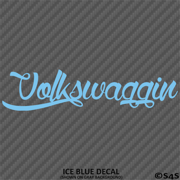 VW Volkswaggin JDM Style Decal