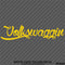 VW Volkswaggin JDM Style Decal