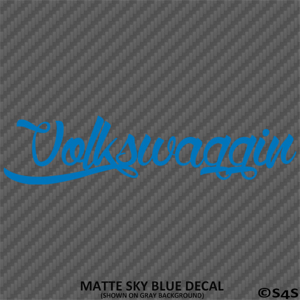 VW Volkswaggin JDM Style Decal