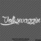 VW Volkswaggin JDM Style Decal