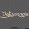 VW Volkswaggin JDM Style Decal