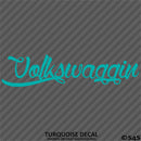 VW Volkswaggin JDM Style Decal