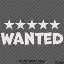 Wanted JDM GTA Style Automotive Vinyl Decal