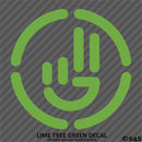 Simplistic Hand Wave Vinyl Decal