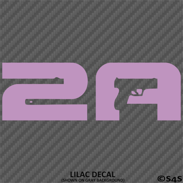 I LOVE GUNS Pro 2A Decal