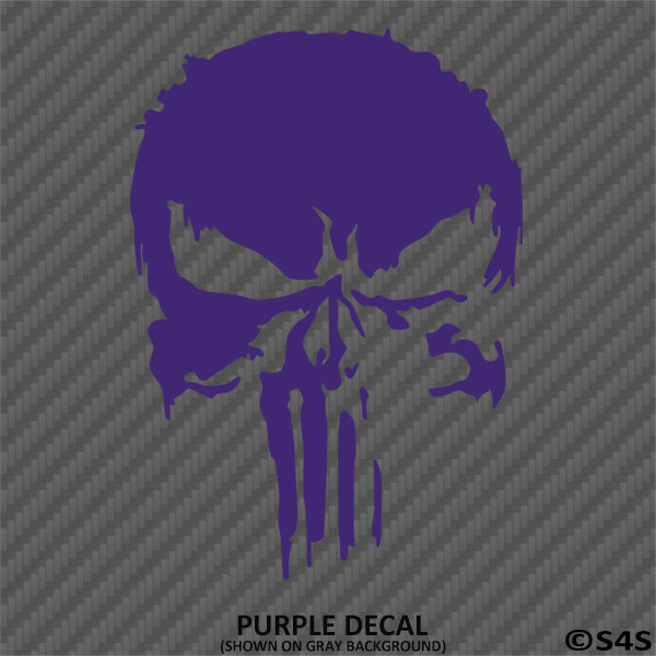 Marvel Punisher Skull Vinyl Decal - S4S Designs