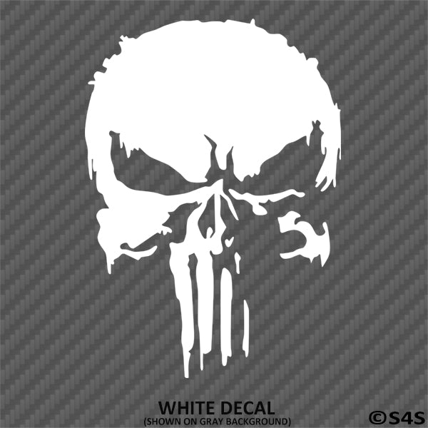 Marvel Punisher Skull Vinyl Decal - S4S Designs