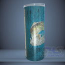 20oz. Stainless Steel Drink Tumbler - Fishing Knowledge