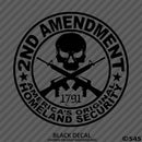 America's Original Homeland Security 2A Vinyl Decal - S4S Designs
