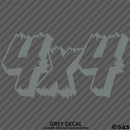 4x4 Off-Road Truck Vinyl Decal Style 1