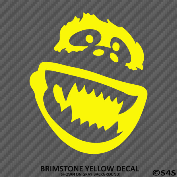 Abominable Snowman Yeti Silhouette Vinyl Decal - S4S Designs