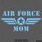 Army Mom US Military Wings Vinyl Decal