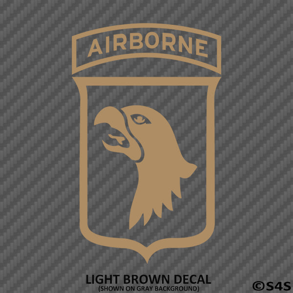 101st Airborne Army Infantry Military Vinyl Decal - S4S Designs