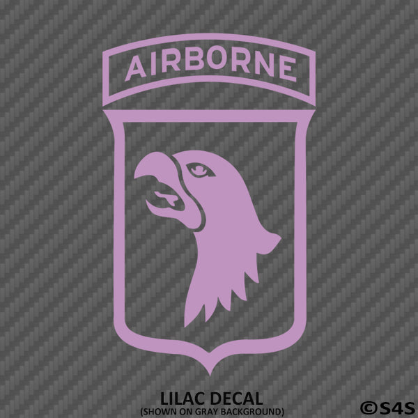 101st Airborne Army Infantry Military Vinyl Decal - S4S Designs