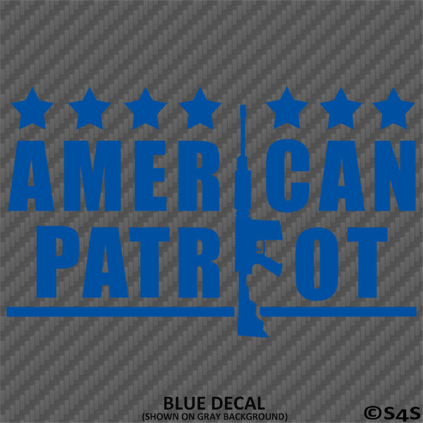 American Patriot Rifle USA Vinyl Decal