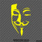 Anonymouse Face Mask Vinyl Decal - S4S Designs