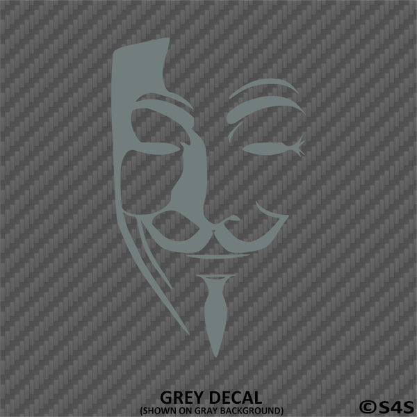 Anonymouse Face Mask Vinyl Decal - S4S Designs