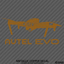 Autel EVO Drone Silhouette Vinyl Decal - S4S Designs