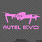 Autel EVO Drone Silhouette Vinyl Decal - S4S Designs