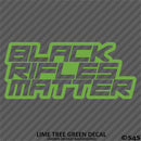 Black Rifles Matter Gun Rights 2A Vinyl Decal