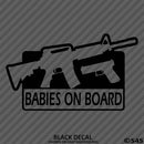 Babies On Board Pro Gun 2A Vinyl Decal - S4S Designs