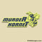 "Murder Hornet" Acrylic Badge Set Matte Yellow/Black - S4S Designs
