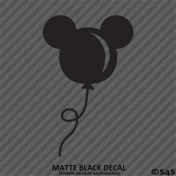 Mickey Mouse Balloon Ears Disney Inspired Vinyl Decal