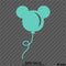 Mickey Mouse Balloon Ears Disney Inspired Vinyl Decal