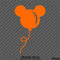 Mickey Mouse Balloon Ears Disney Inspired Vinyl Decal