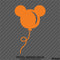 Mickey Mouse Balloon Ears Disney Inspired Vinyl Decal