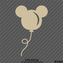 Mickey Mouse Balloon Ears Disney Inspired Vinyl Decal