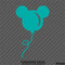 Mickey Mouse Balloon Ears Disney Inspired Vinyl Decal