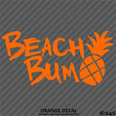 Beach Bum: Pineapple Vinyl Decal