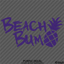 Beach Bum: Pineapple Vinyl Decal
