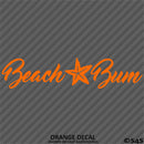 Beach Bum: Starfish Vinyl Decal