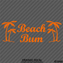 Beach Bum Vinyl Decal - S4S Designs