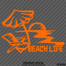 Beach Life Vinyl Decal - S4S Designs