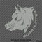 Boar Hunter Wild Pig Hog Hunting Vinyl Decal