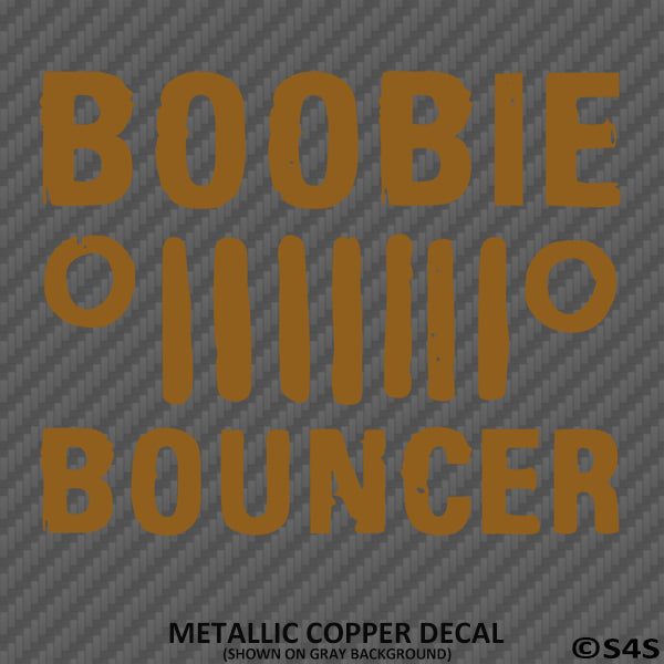 Jeep Boobie Bouncer Vinyl Decal Version 2 - S4S Designs