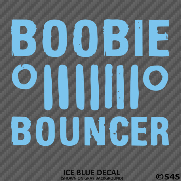 Jeep Boobie Bouncer Vinyl Decal Version 2 - S4S Designs