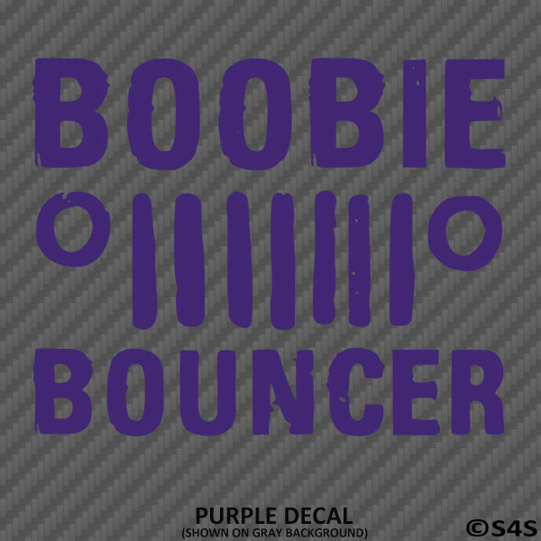 Jeep Boobie Bouncer Vinyl Decal Version 2 - S4S Designs