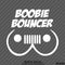 Jeep Boobie Bouncer Vinyl Decal Version 1 - S4S Designs