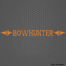 Bow Hunter Double Arrow Bones Hunting Vinyl Decal